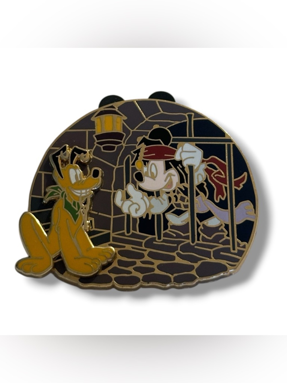 Disney 2006 Pirates Of The Caribbean Mickey & Pluto Jail Pin